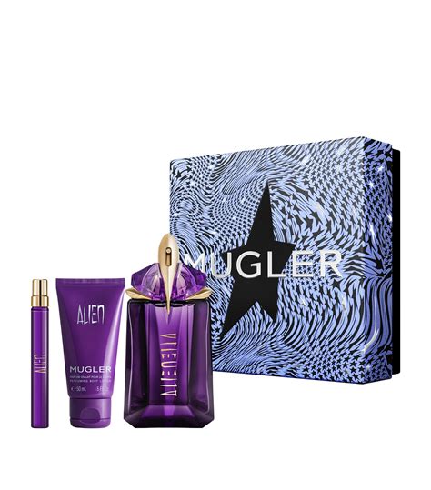 alien perfume gift set superdrug|mugler alien gift set boots.